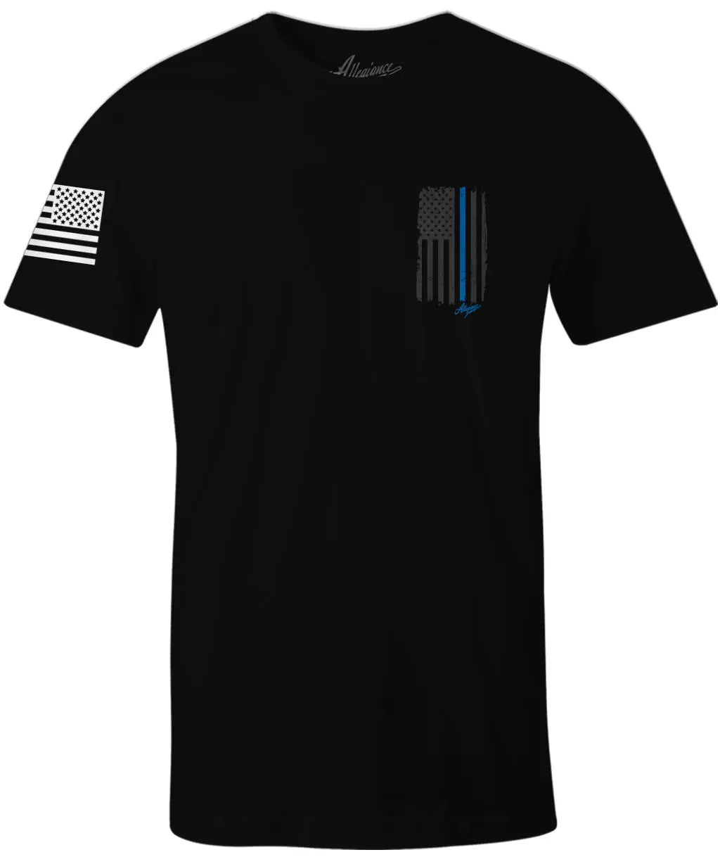 Back the Blue Back Hit Tee