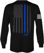 Back the Blue B.H. LS Tee - Allegiance Clothing