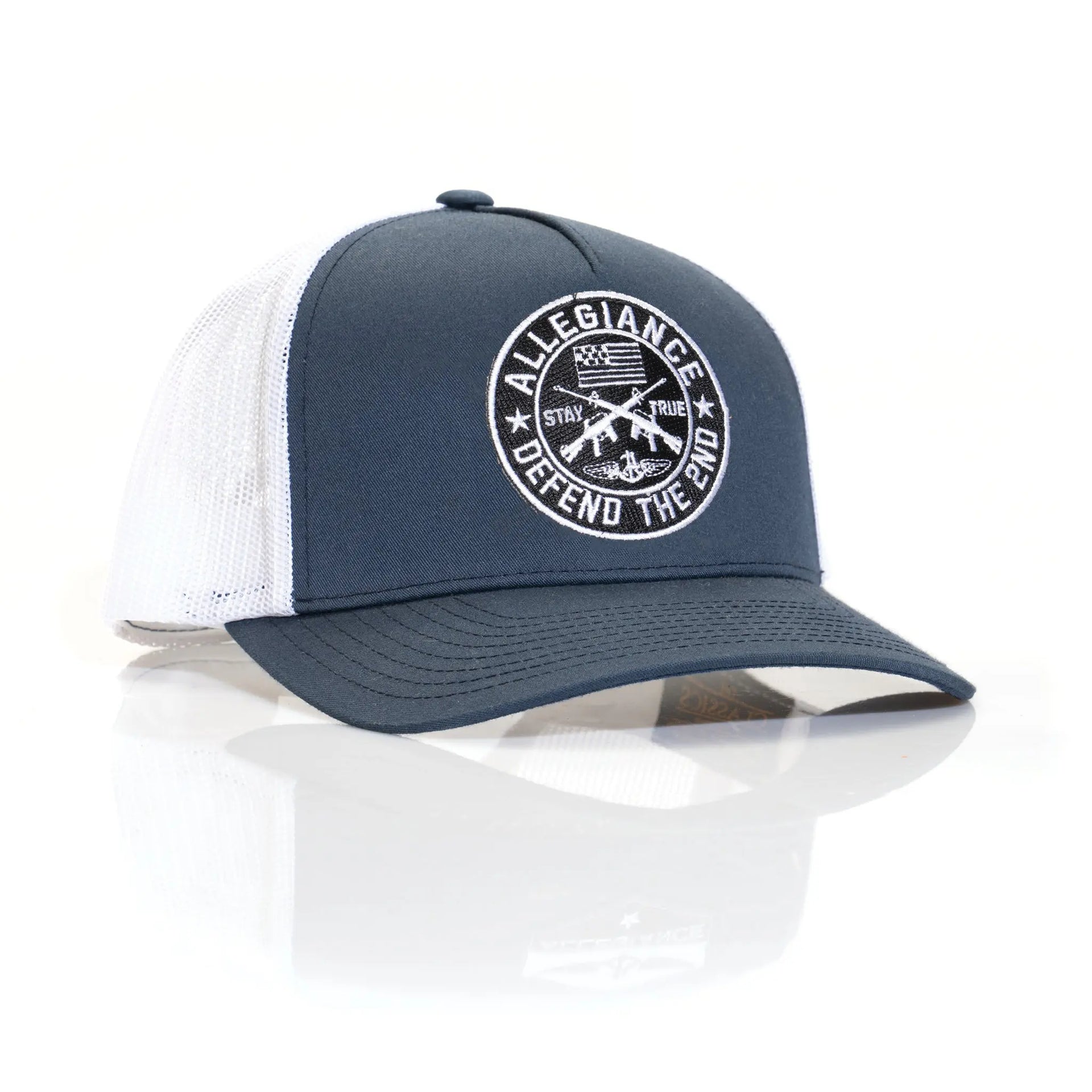Defend the 2nd Curved Trucker - Allegiance Clothing
