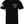 A black short-sleeve t-shirt with a white graphic print on the left chest featuring a vintage airplane and the word 'Allegiance', along with a distressed white American flag graphic on the right sleeve.