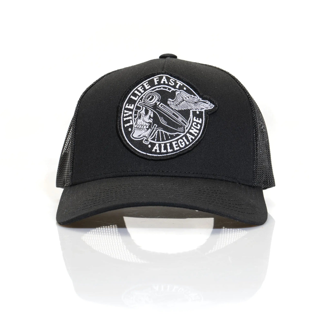 Winged Curved Trucker - Allegiance Clothing