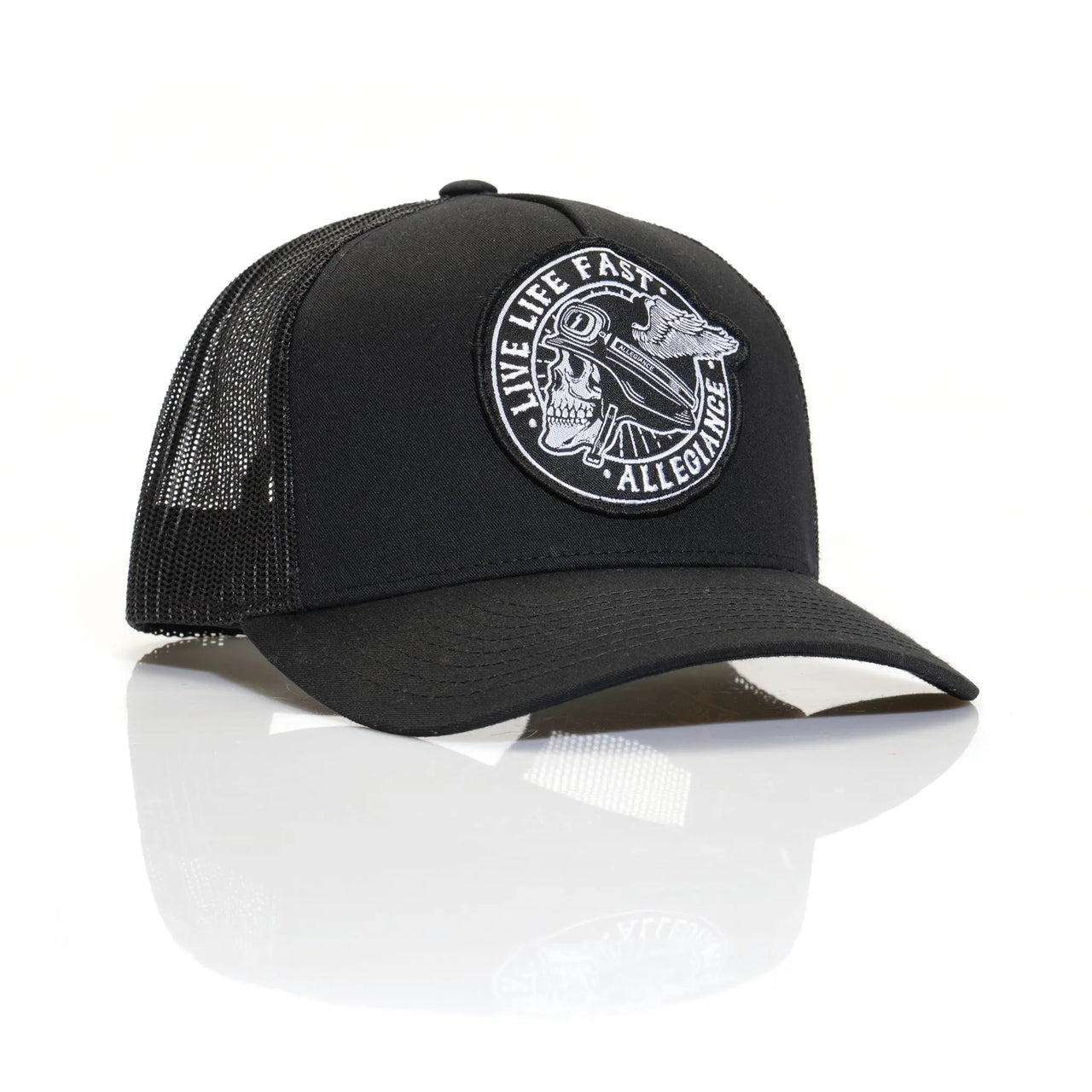 Winged Curved Trucker
