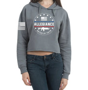 Combat Cropped Hoodie ALLEGIANCE CLOTHING