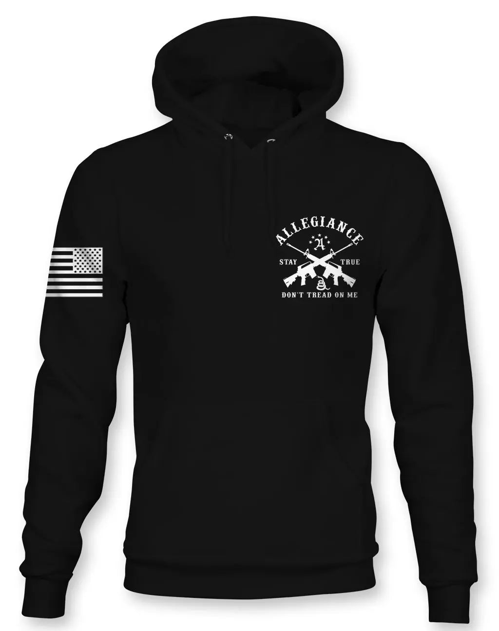 Don't Tread Back Hit Hoodie ALLEGIANCE CLOTHING