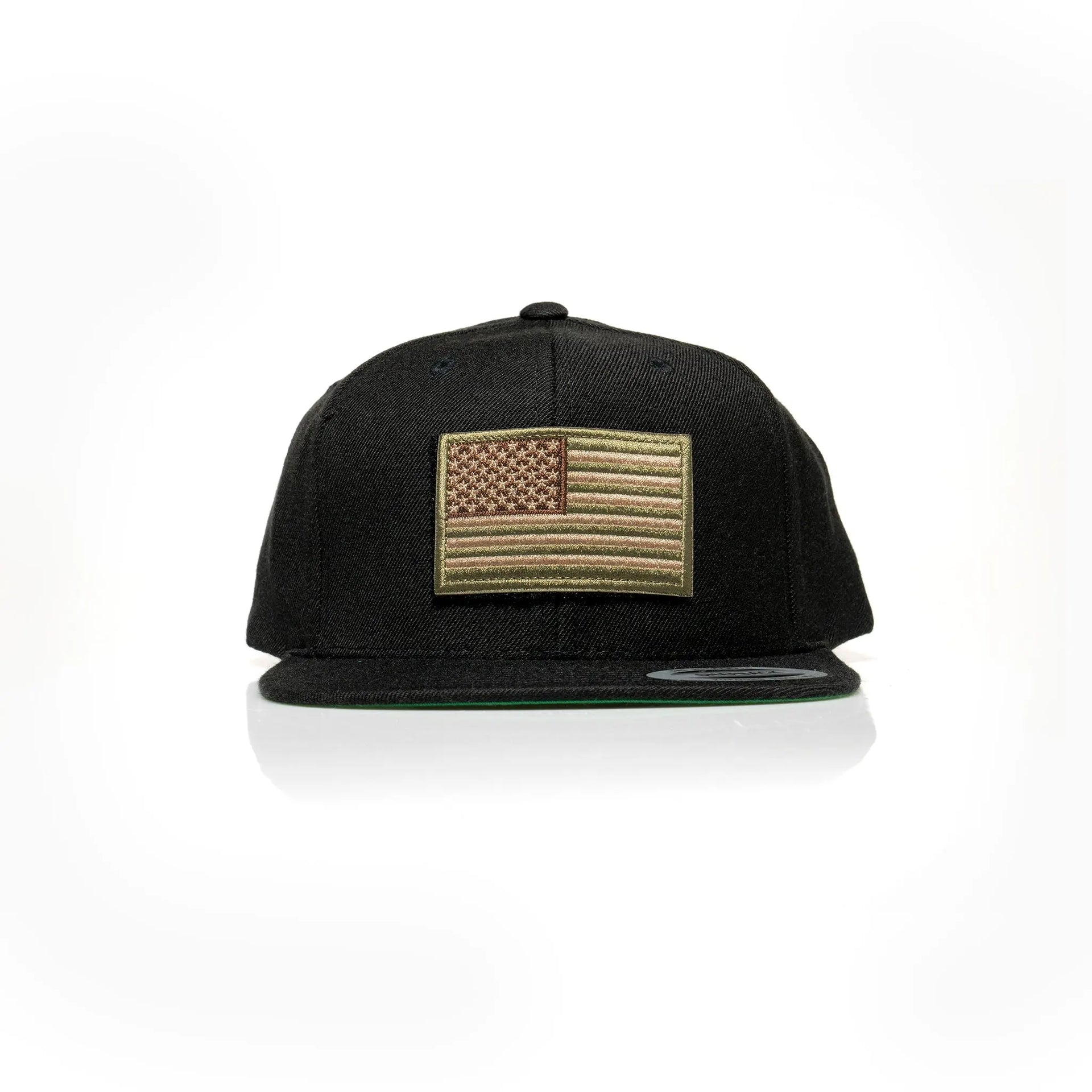 USA Tan Flag Patch Snapback - Allegiance Clothing
