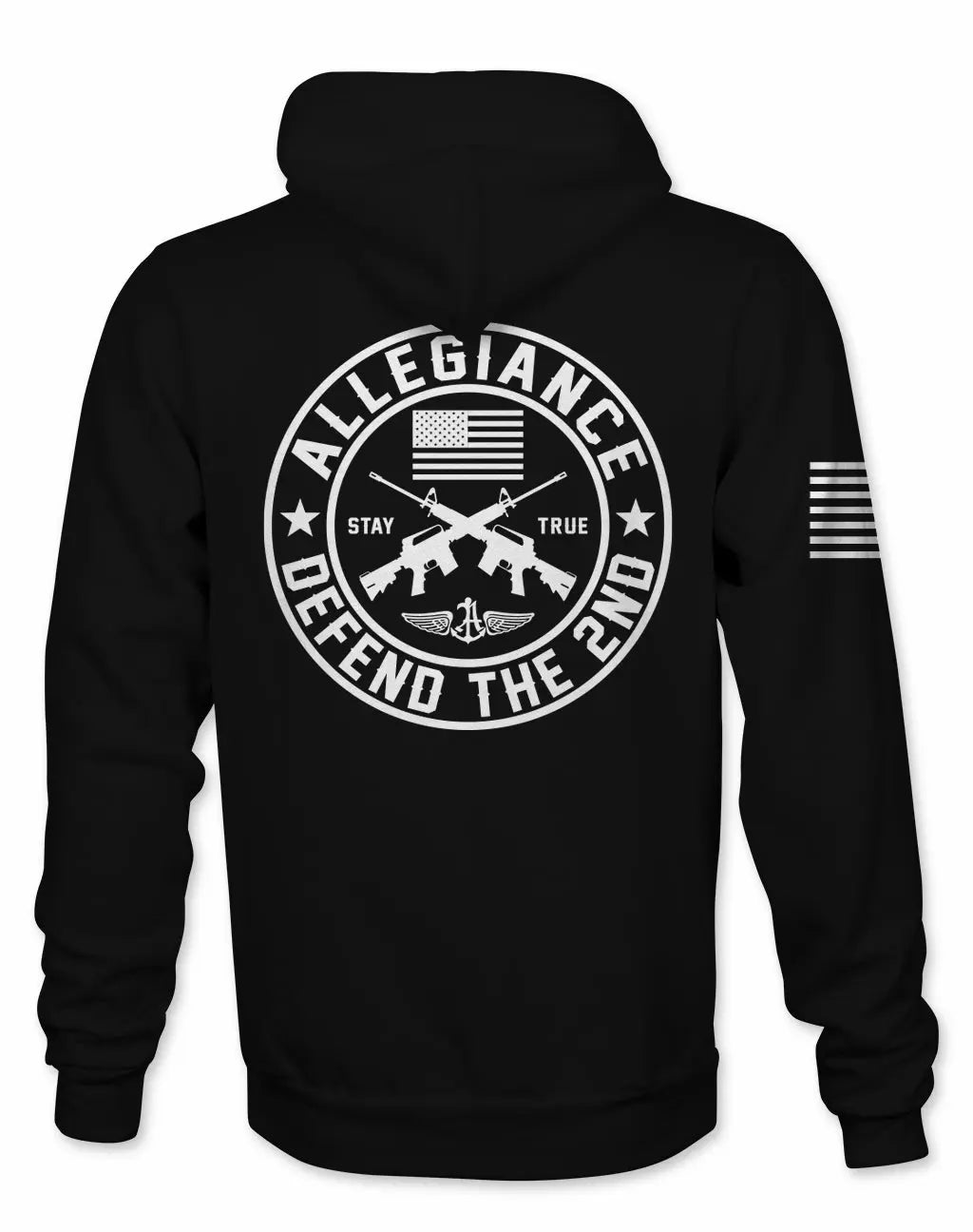 Defend The 2nd Back Hit Hoodie ALLEGIANCE CLOTHING